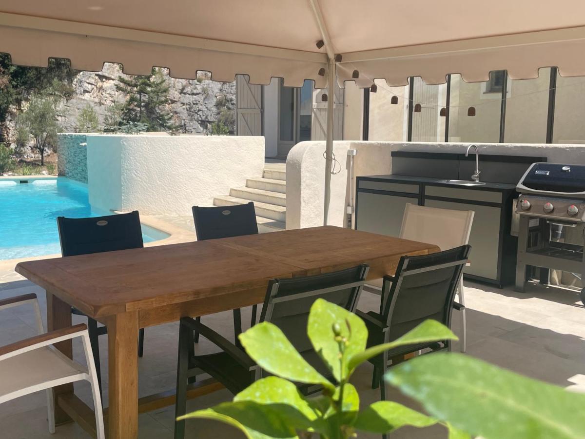 La Villa Des Carriers- Maison Avec Piscine Proche Mer โรกฟอร์-เลส์-แปงส์ ภายนอก รูปภาพ