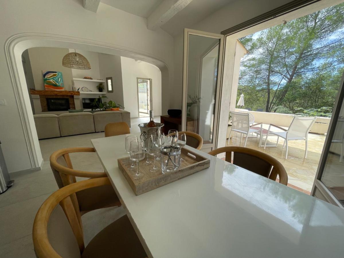 La Villa Des Carriers- Maison Avec Piscine Proche Mer โรกฟอร์-เลส์-แปงส์ ภายนอก รูปภาพ
