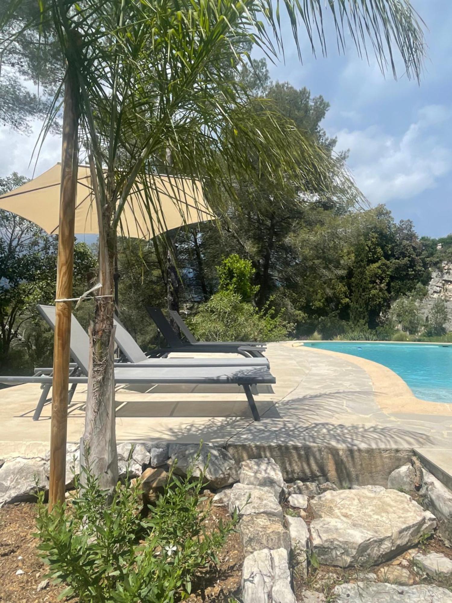 La Villa Des Carriers- Maison Avec Piscine Proche Mer โรกฟอร์-เลส์-แปงส์ ภายนอก รูปภาพ