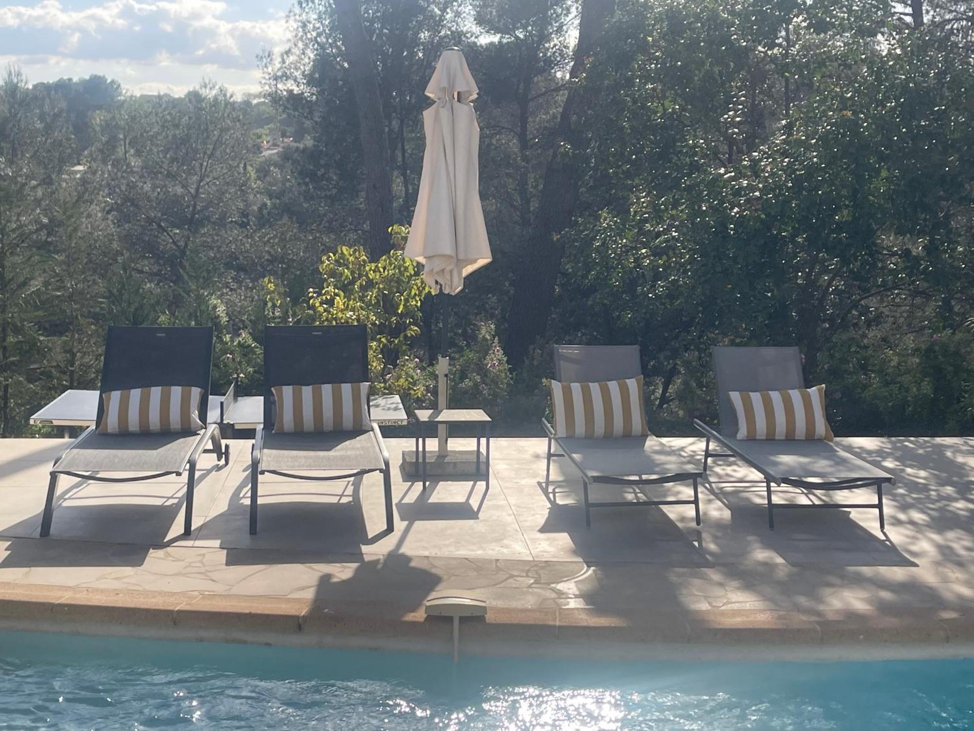 La Villa Des Carriers- Maison Avec Piscine Proche Mer โรกฟอร์-เลส์-แปงส์ ภายนอก รูปภาพ